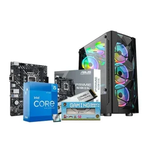 Intel Core i5 12th Gen Gaming PC | 12GB Graphics | 16GB DDR5 RGB RAM | PCIe 4.0 NVMe SSD